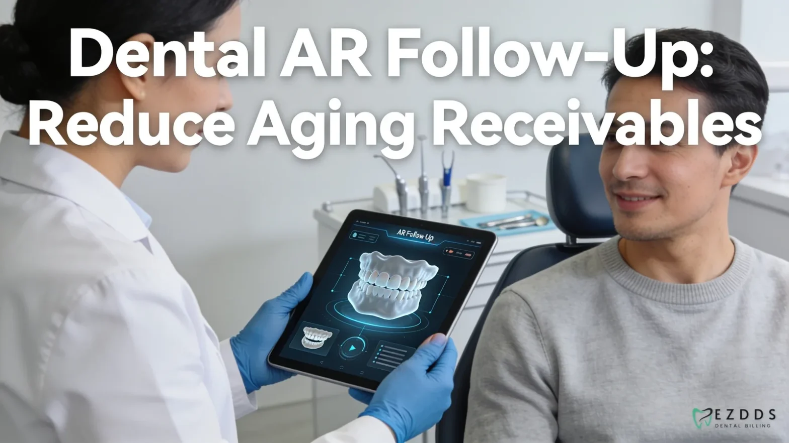 EZDDS Billing offers dental AR follow-up as a dedicated service because unpaid claims and outstanding